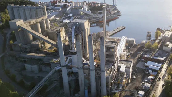 Heidelberg Materials Sement Norge - karbonfangstanlegg Brevik