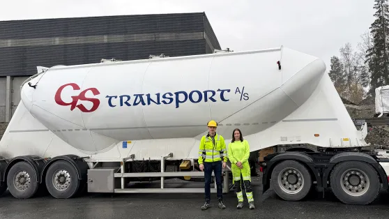 Loe Betongelementer - evoZero sement levering til silo