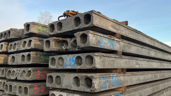 Loe Betongelementer - klargj&oslash;ring av hulldekker for ombruk