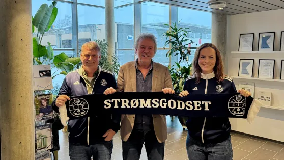 Loe Betongelementer og Loe Elementmontasje sponsorat Str&oslash;msgodset