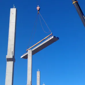 Loe Betongelementer - Prefabrikkert betongsøyle