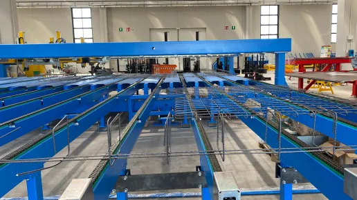 Loe Betongelementer - Ny nettsveisemaskin