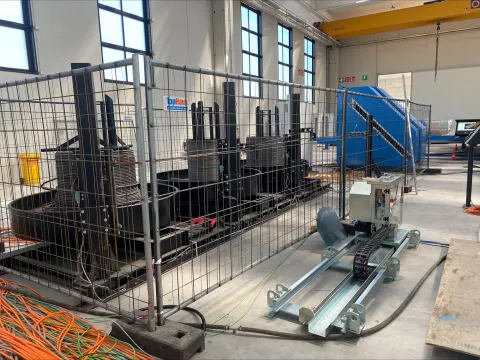 Loe Betongelementer - Ny nettsveisemaskin