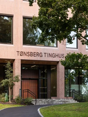 Loe Betongelementer - Tønsberg tinghus
