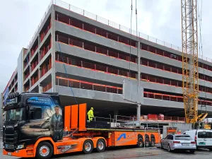 Loe Betongelementer - importanlegg for biler Harald A. Møller i Drammen