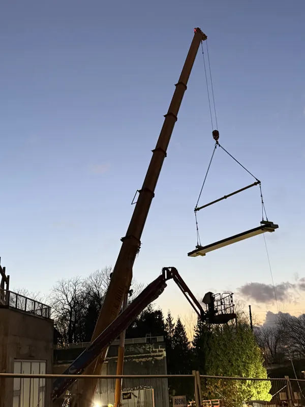 Loe Betongelementer - klargj&oslash;ring av hulldekker for ombruk